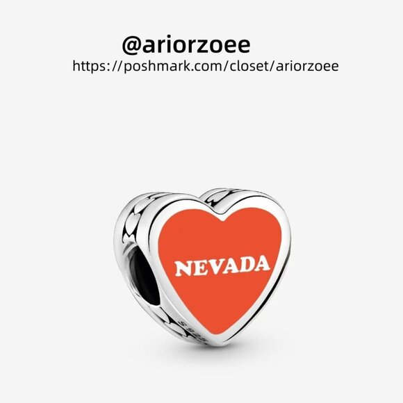 Pandora Nevada Heart Charm|Pendant - Picture 2 of 2